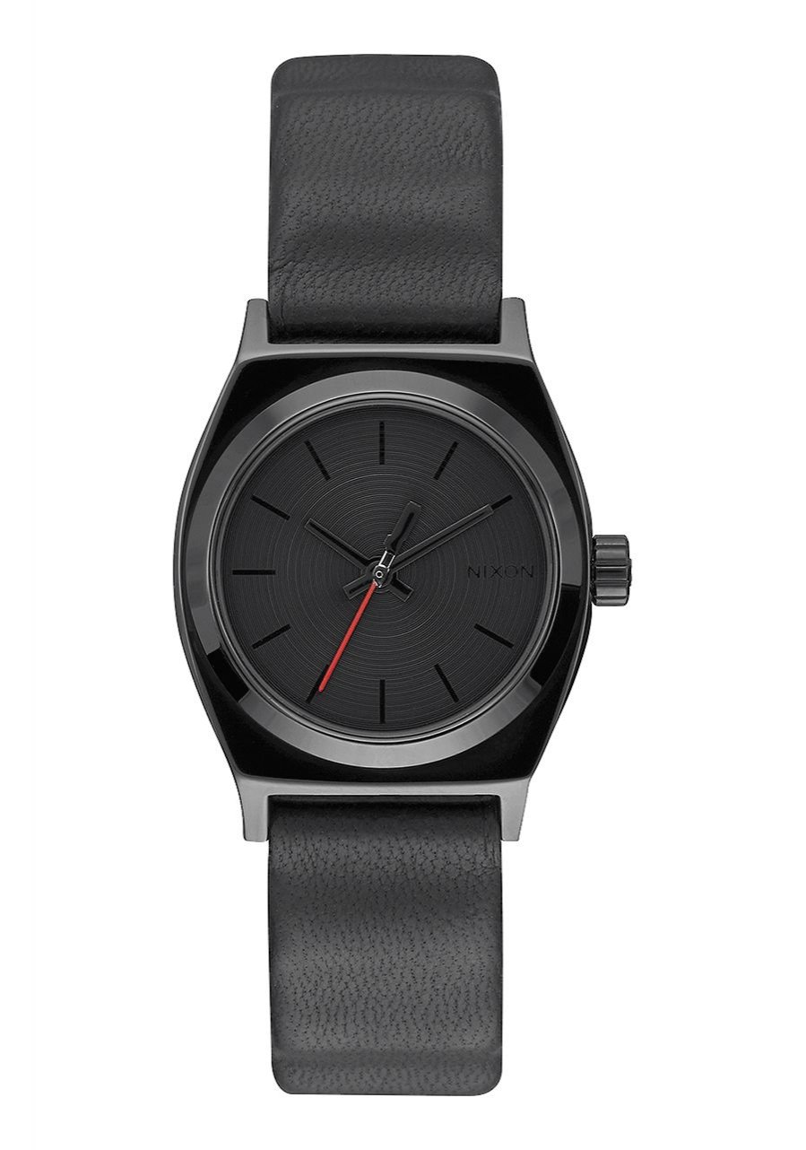 NIXON SMALL TIME TELLER LEATHER